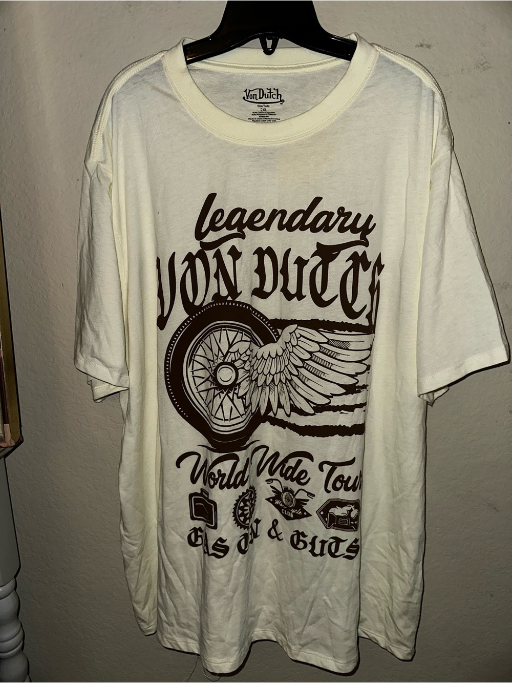 Von Dutch graphic tshirt plus size 2X